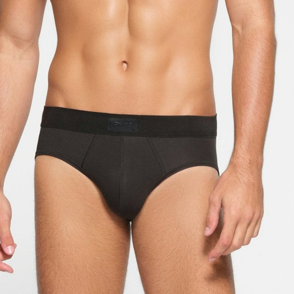 NWOT Men's SKIMS Onyx Cotton Blend  Brief Size 4x